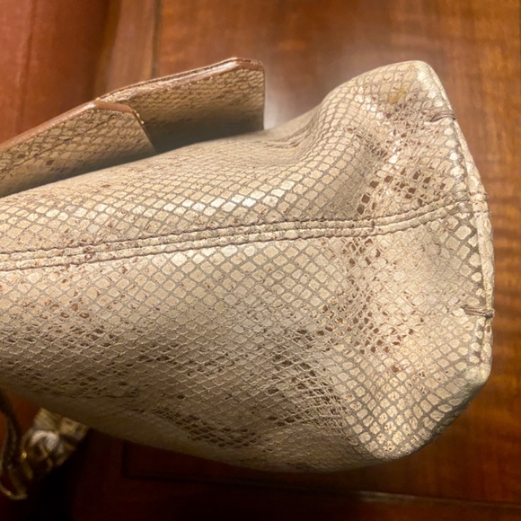 Lanvin Happy Bag Snakeskin and Lizzard Embossed Leather Flap Crossbody bag - Picture 3 of 11